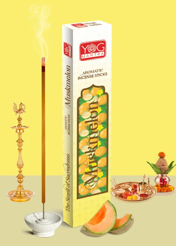 image of Muskmelon incense stick pack of 12