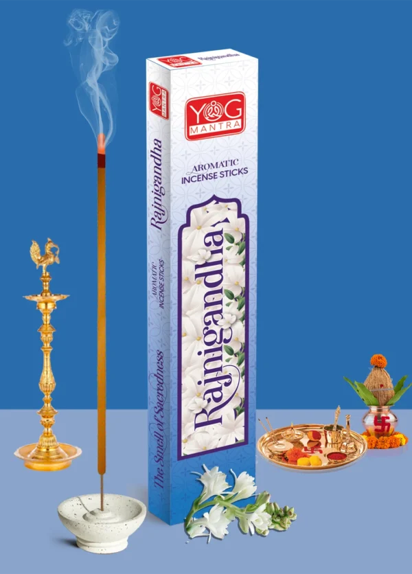 image of Rajanigandha incense stick pack of 12
