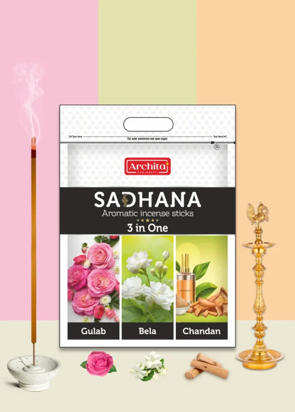 image of Sadhna GBC 3 in 1 incense stick product profile