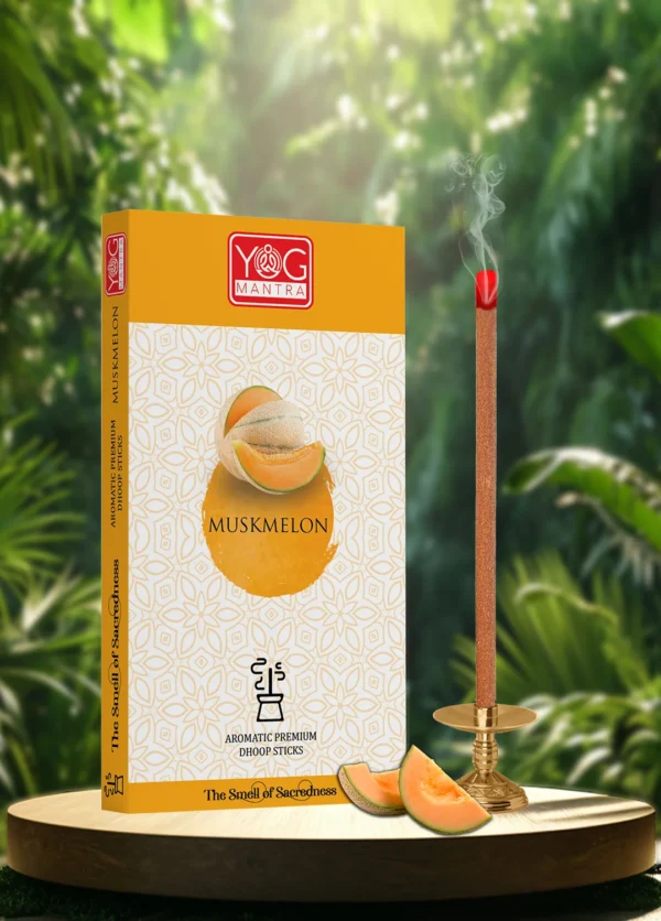 image of MUSKMELON Dhoop Stick (RUBY) Product profile for web