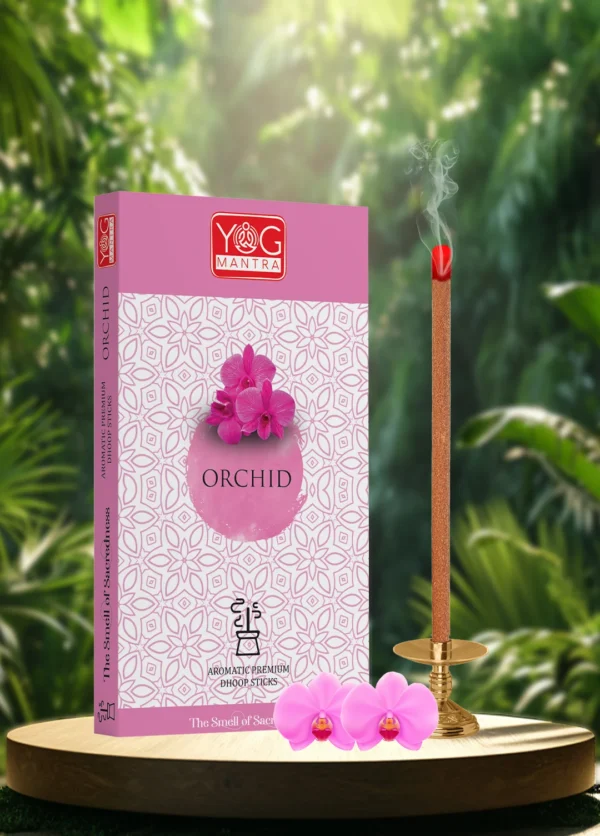 image of ORCHID Dhoop Stick (RUBY) Product profile for web