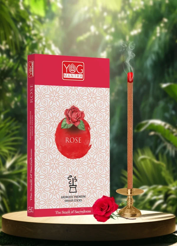 image of ROSE Dhoop Stick (RUBY) Product profile for web