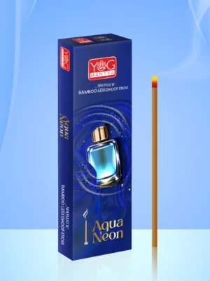 YogMantra Dhoopsticks Aqua Neon -(pack of 12)