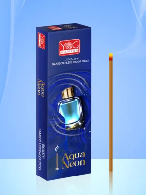 YogMantra Dhoopsticks Aqua Neon -(pack of 4)
