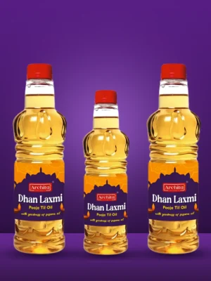 Archita Dhan Laxmi Pooja oil 2250 ml (pack of 3)