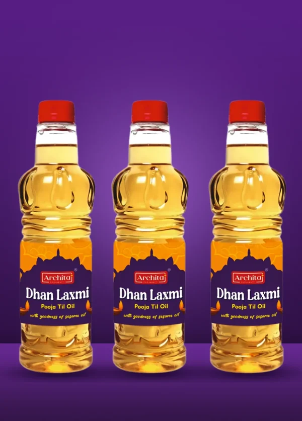 Archita Dhan Laxmi Pooja oil 2700 ml (Pack of 3)
