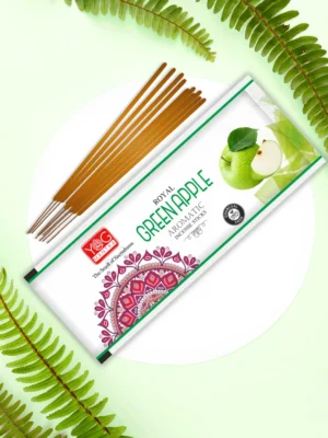 image of Green apple Small pouch incense stick