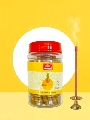 image of Pineapple Dhoop stick JAR product profile (1)