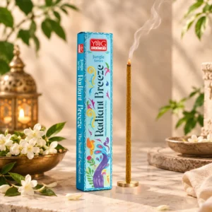 YogMantra Bambooless Radiant Breeze DhoopStick Thin 8" (pack of 6)