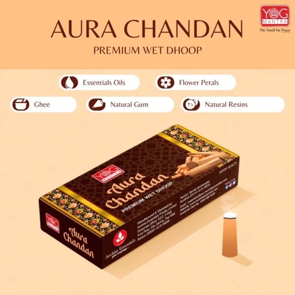 YogMantra Aura Chandan Premium Wet Dhoop - Image 4