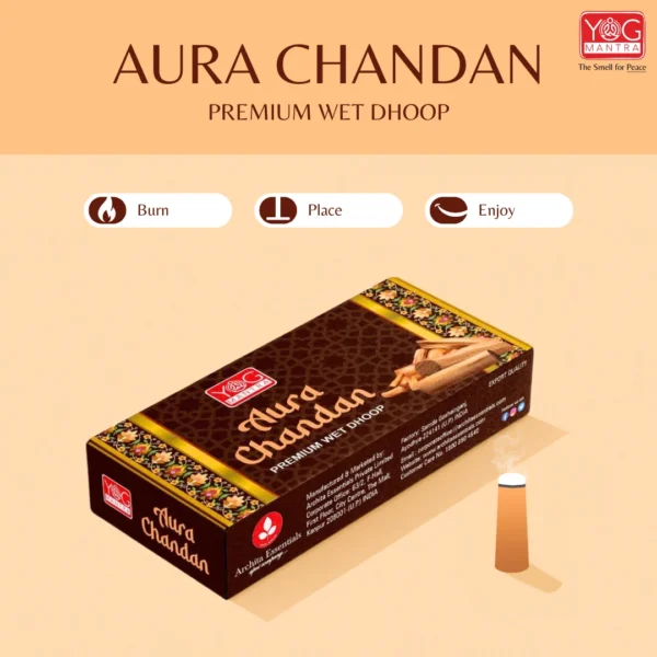 YogMantra Aura Chandan Premium Wet Dhoop - Image 5