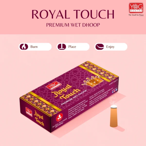 YogMantra Royal Touch Premium Wet Dhoop (Pack of 12) - Image 5