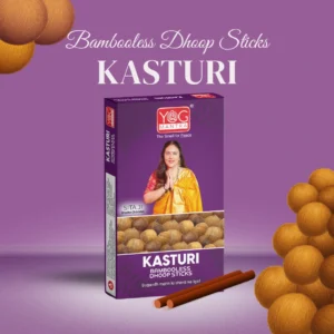 YogMantra Dhoopsticks Kasturi -(pack of 1)