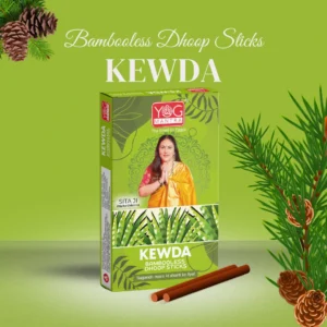 YogMantra Dhoopsticks Kewda - (pack of 1)