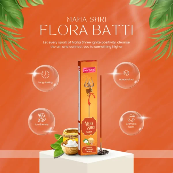 Archita Poojabatti Maha Shri Incense Stick - (Pack of 1) - Image 3