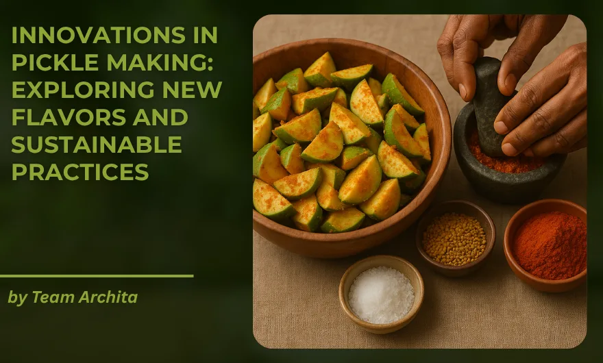 Innovations in Pickle Making: Exploring New Flavors and Sustainable Practices