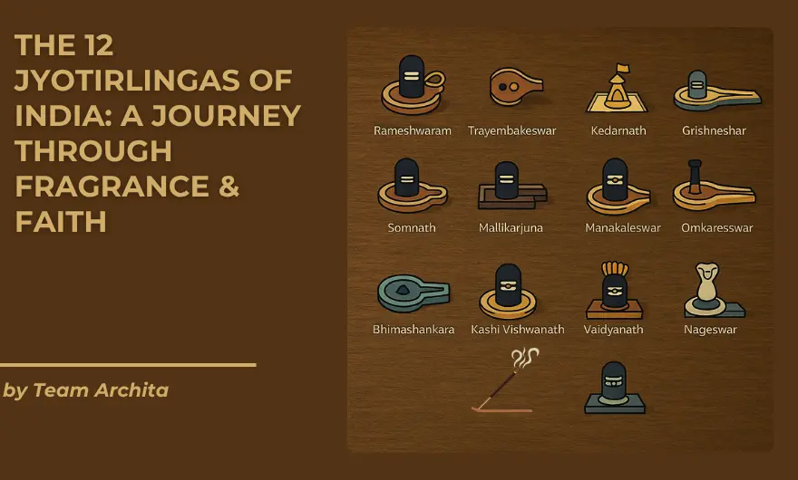 The 12 Jyotirlingas of India: A Journey Through Fragrance & Faith