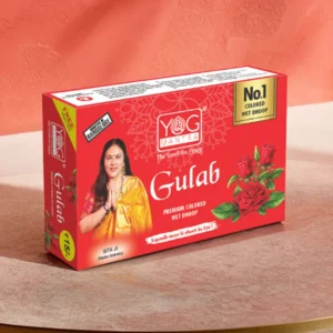 Yog Mantra Gulab Premium Colored Wet Dhoops - (pack of 1)