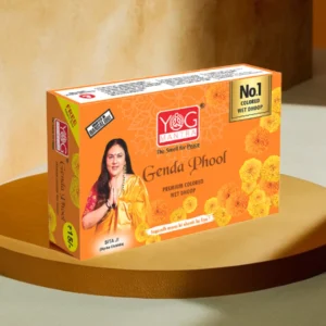 Yog Mantra Genda Phool Premium Colored Wet Dhoops - (pack of 1)