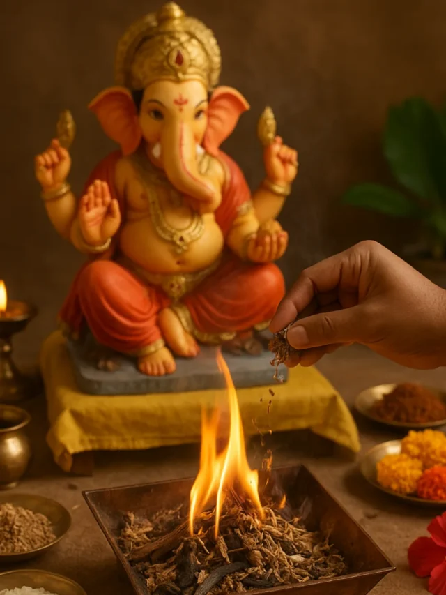 Traditional Uses of Hawan Samagri During Ganpati Pooja at Home