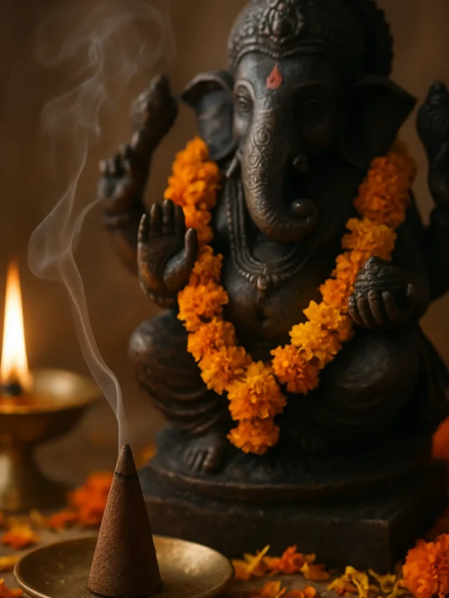 Dhoop Cone Placement Guide: Where and When to Burn During the Ganesh Utsav Festival