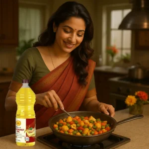 Bhog Prasad Pure and Natural Groundnut Oil 1000ml - (Pack of 1)