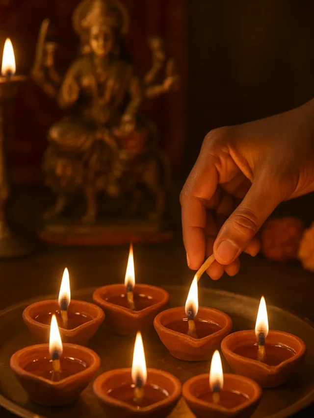 Why Lighting Til Oil Diyas Creates Positive Energy in Navratri Puja