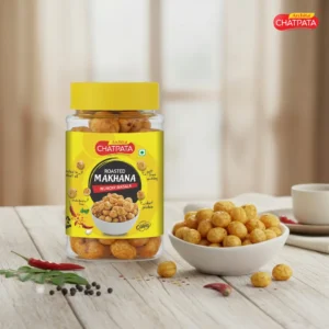 Achita Chatpata Premium Roasted Fox Nut (Munchy Masala Makhana) - 25gm (Pack of 6)