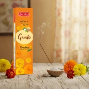 Archita Poojabatti Genda Premium Incense Sticks - (Pack of 1)