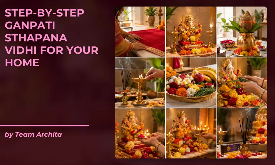 Step-by-Step Ganpati Sthapana Vidhi for Your Home